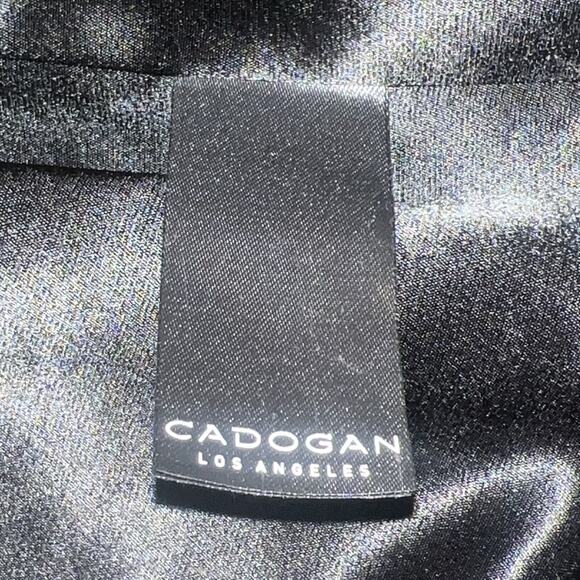 Cadogan Jaxon Men's Leather Biker Jacket In Sienna Brown Size Large - Picture 14 of 16